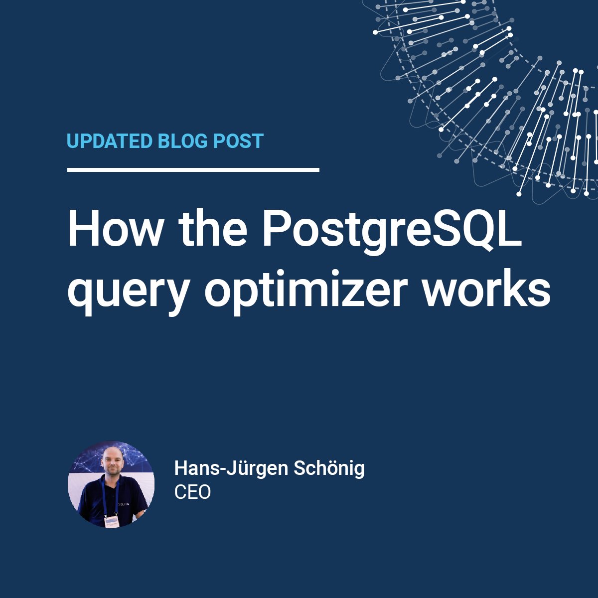 postgresql_007's tweet card. Get insight into how the PostgreSQL optimizer works and how it speeds up queries. Find out about anti-join & from_collapse_limit.