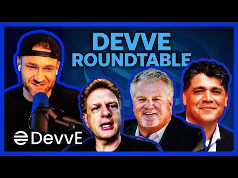DevvCommunity's tweet card. The Devv Ecosystem Senior Leadership Roundtable
