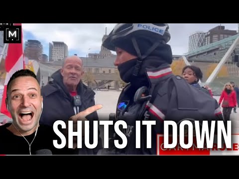 ExBxJS's tweet card. Not Allowed to Sing Oh Canada in Public Holy Cross Cop Shuts It Down