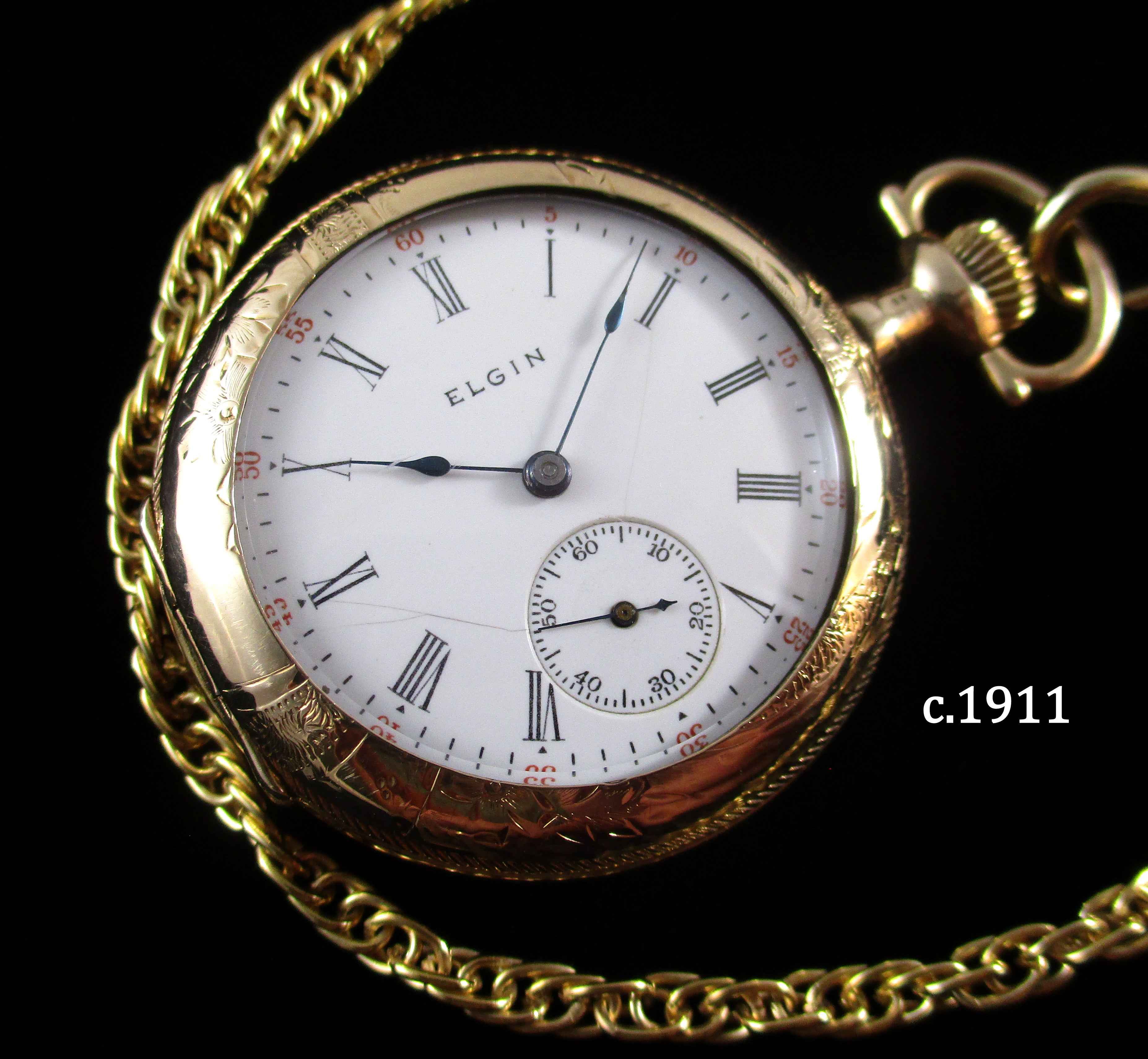 WierClock's tweet card. *Certified Watchmaker - Graduate of Gem City College, School of Horology**Service available for your existing timepiece* -Completely Overhauled 0size Elgin Movement-Grade 354-15 Jewels-Pendant...