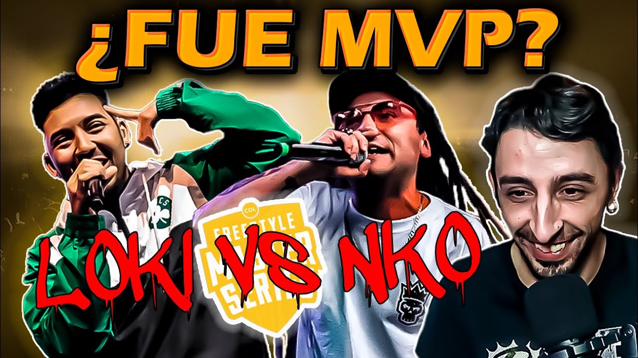 jimmyjoe_edits's tweet card. PURO TEATRO 🎭 LOKILLO vs ÑKO || Nacho Zhero analiza FMS Colombia