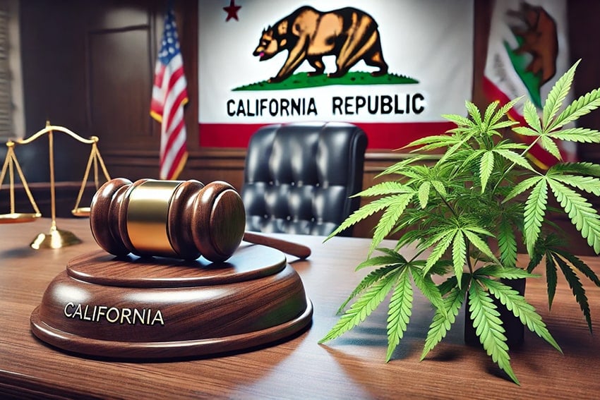 extractlabs's tweet card. California THC ban limits access to low-dose THC, affecting consumers and businesses. Learn the financial motives behind it and explore high-dose CBD alternatives.