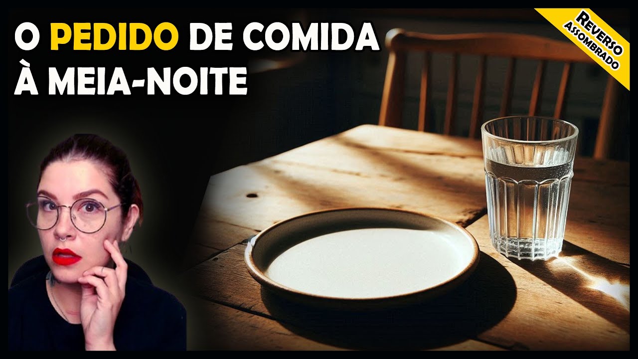 AssombradoBlog's tweet card. "O PEDIDO DE COMIDA À MEIA-NOITE" - MENINA FANTASMA PEDINDO COMIDA