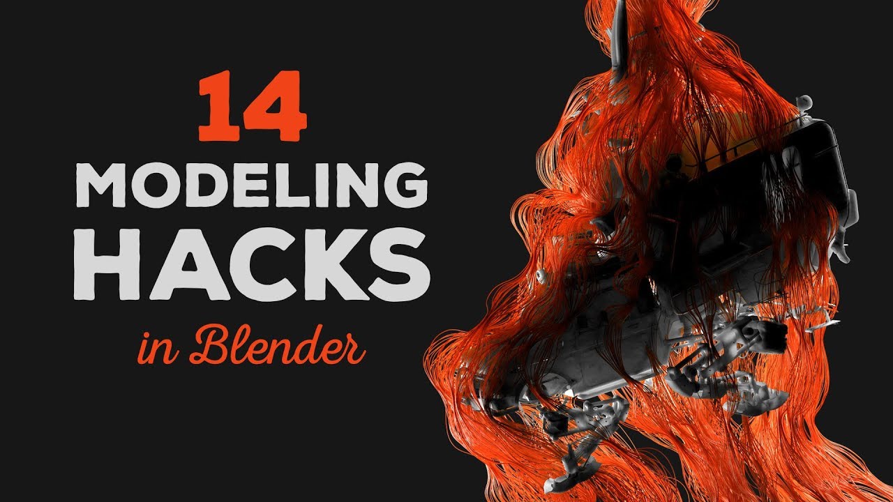 SkyWolfGameStds's tweet card. 14 Awesome Modeling Hacks in Blender