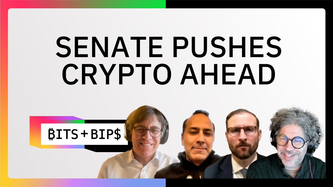 bitsandbips's tweet card. A White House advisor breaks down the Senate’s new crypto market structure draft, and why he thinks a vote this year is still possible.
