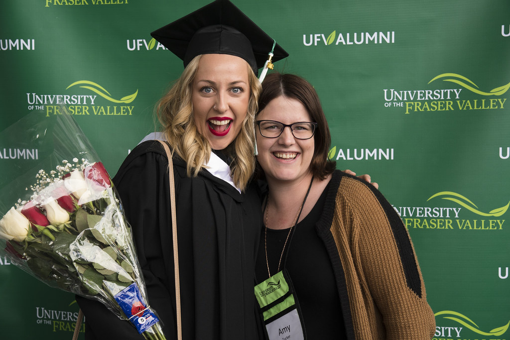 UFVComputing's tweet card. Convocation 2018 — Alumni Photo Booth