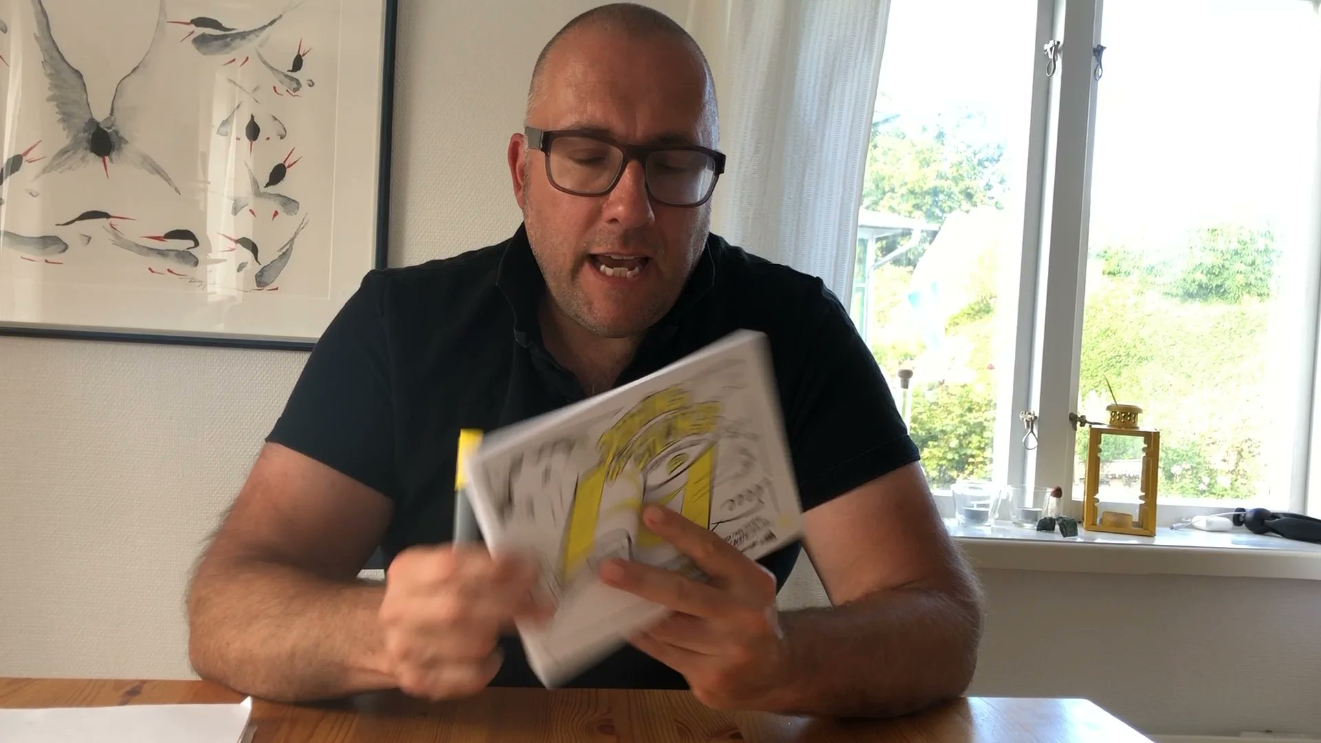 EventDesignCol's tweet card. 20200808 Dennis Luijer welcomes you to the Drawing out Change using...