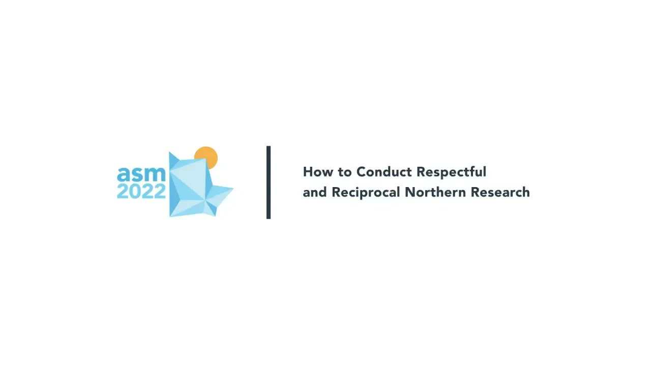 ehPECS's tweet card. Plenary 1 How to Conduct Respectful and Reciprocal Northern Research