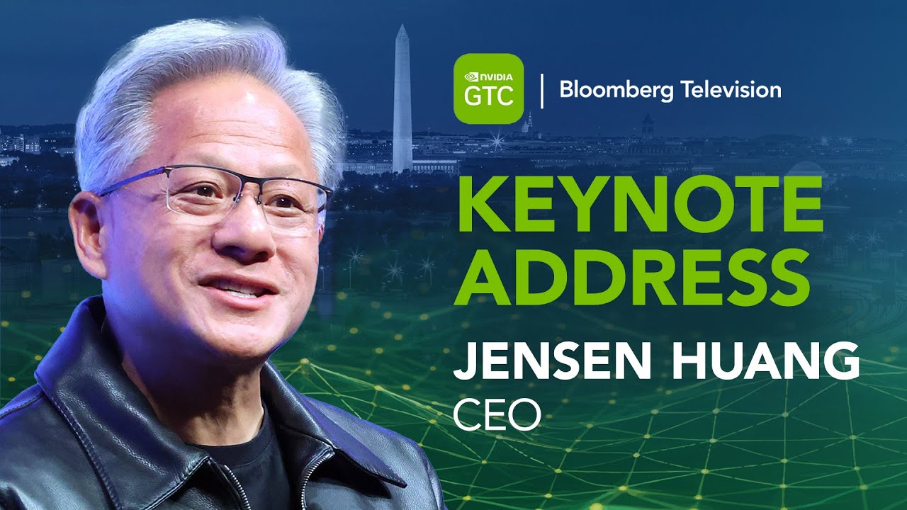 BryanatLogic's tweet card. LIVE: Nvidia CEO Jensen Huang Keynote Address