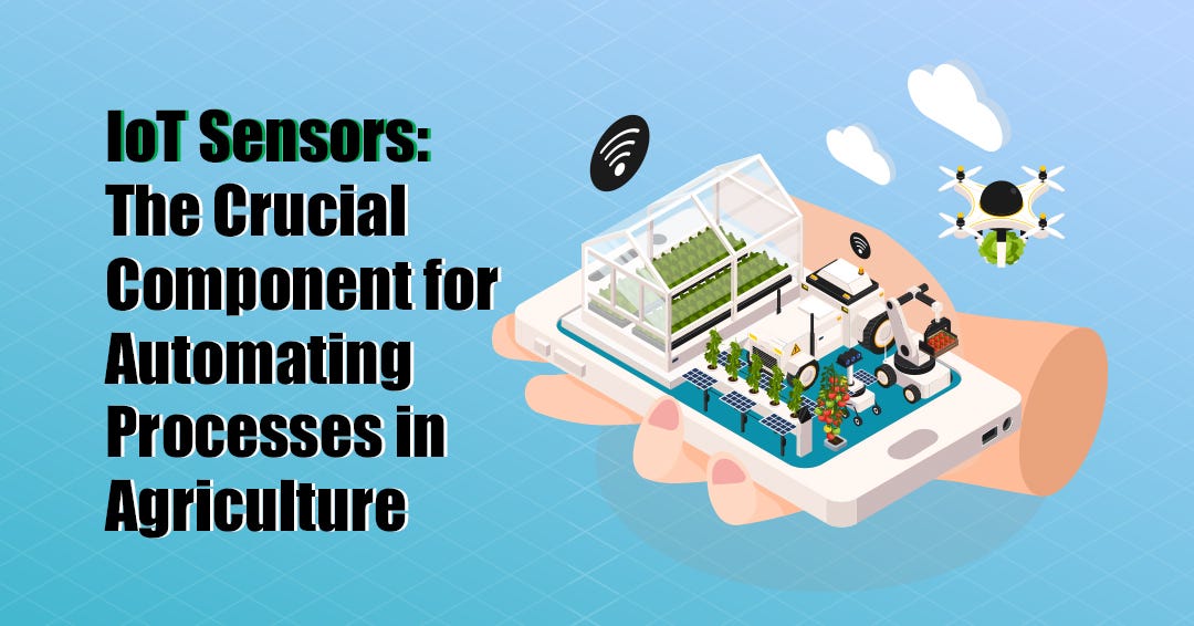 CleffexDigital's tweet card. Integrating IoT sensors is essential in making agriculture more modern and efficient. Learn about its benefits here.