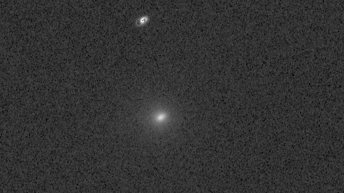 xtriadx's tweet card. An astronomer has snapped comet 3I/ATLAS using the Lowell Observatory's powerful Discovery Telescope, as well as his own small telescope. The new photos are believed to be the first optical observa...