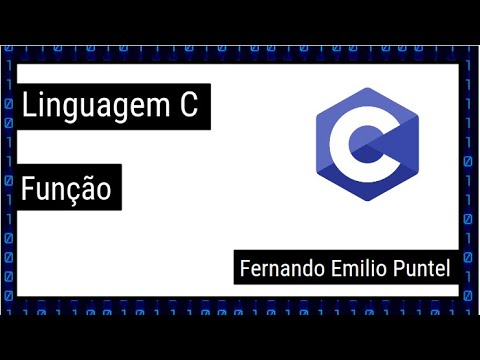 programacao_c's tweet card. Aula Algoritmos em C 38 - Funções com passagem de parâmetro e com...