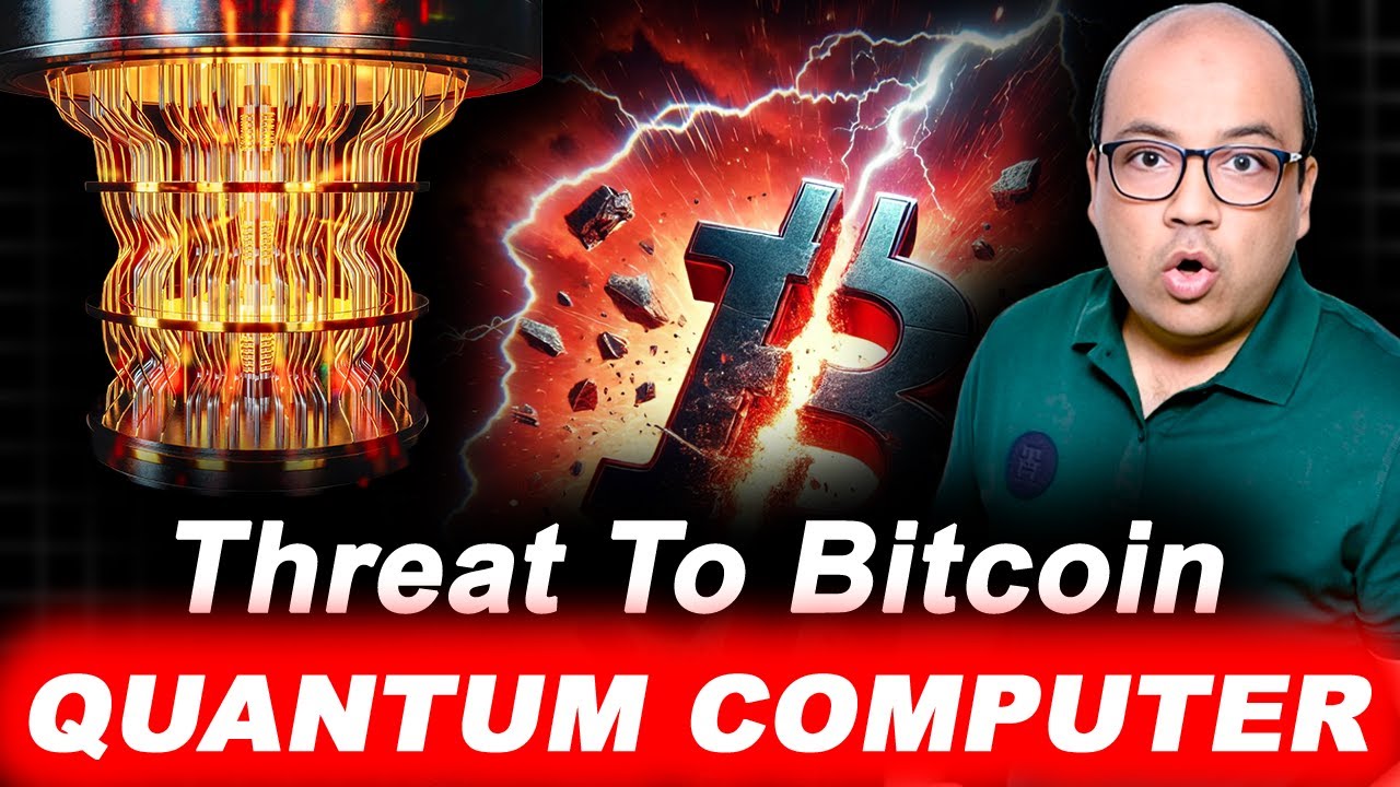 saurabhchitnis's tweet card. Is Quantum Computer a Threat to Bitcoin?