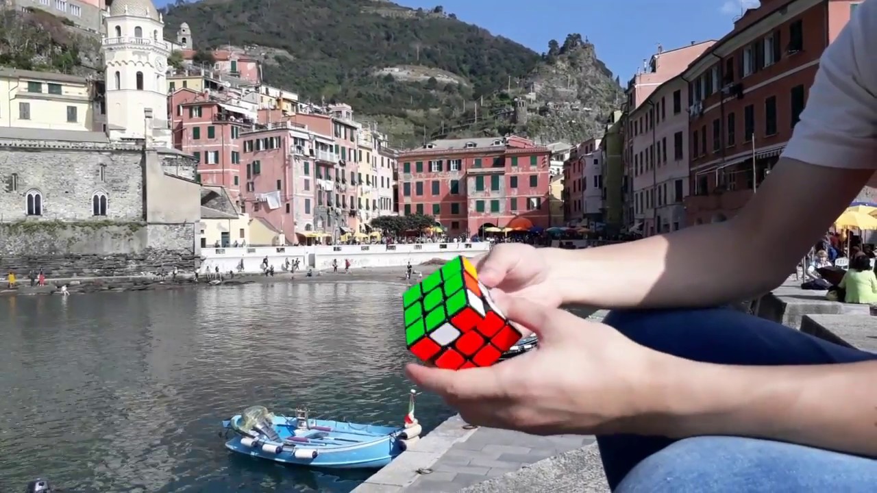 echojc's tweet card. Cinque Terre x Cubing