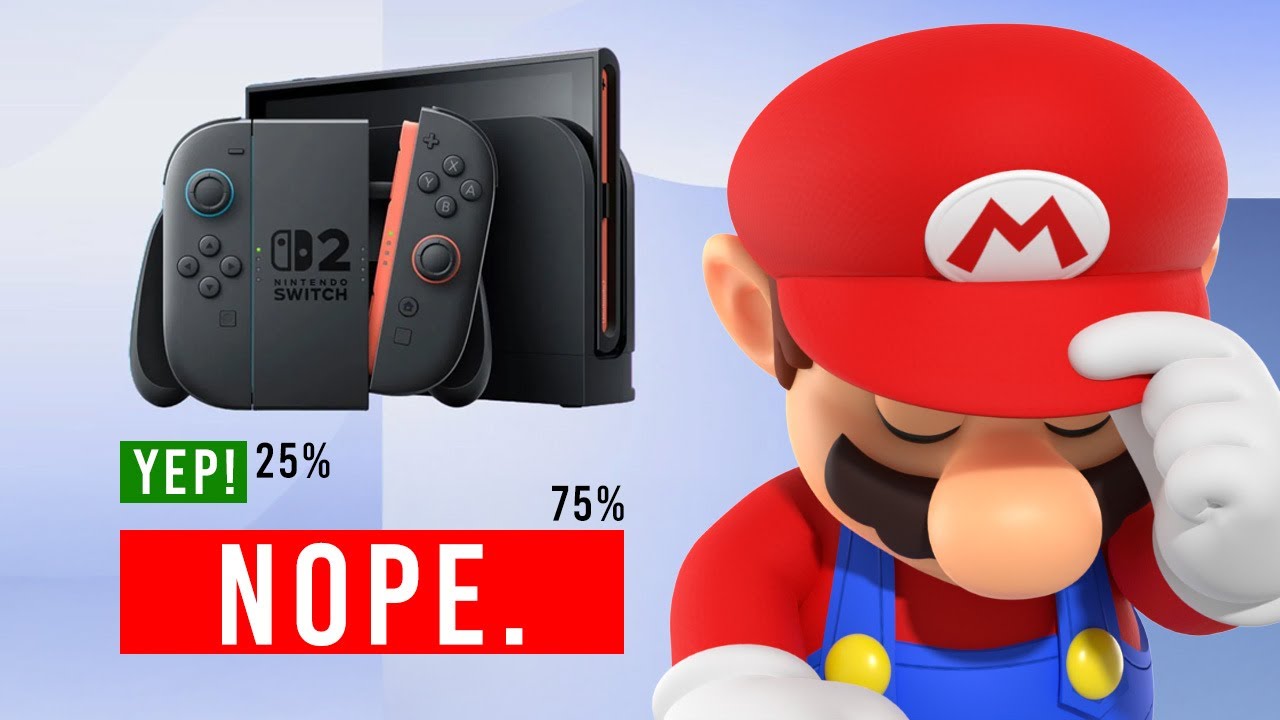 robotco_op's tweet card. They Said "Not Today, Mario".