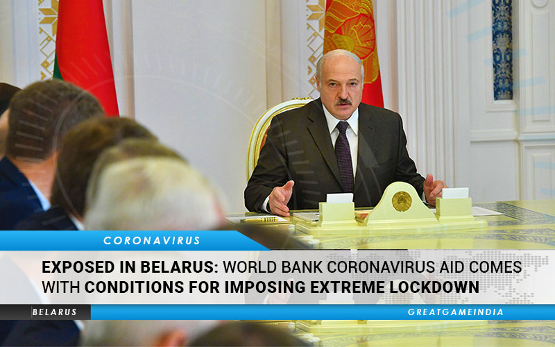 scientificecon's tweet card. EXPOSED: World Bank Coronavirus aid comes with conditions for imposing extreme lockdown measures, revealed Belarus President