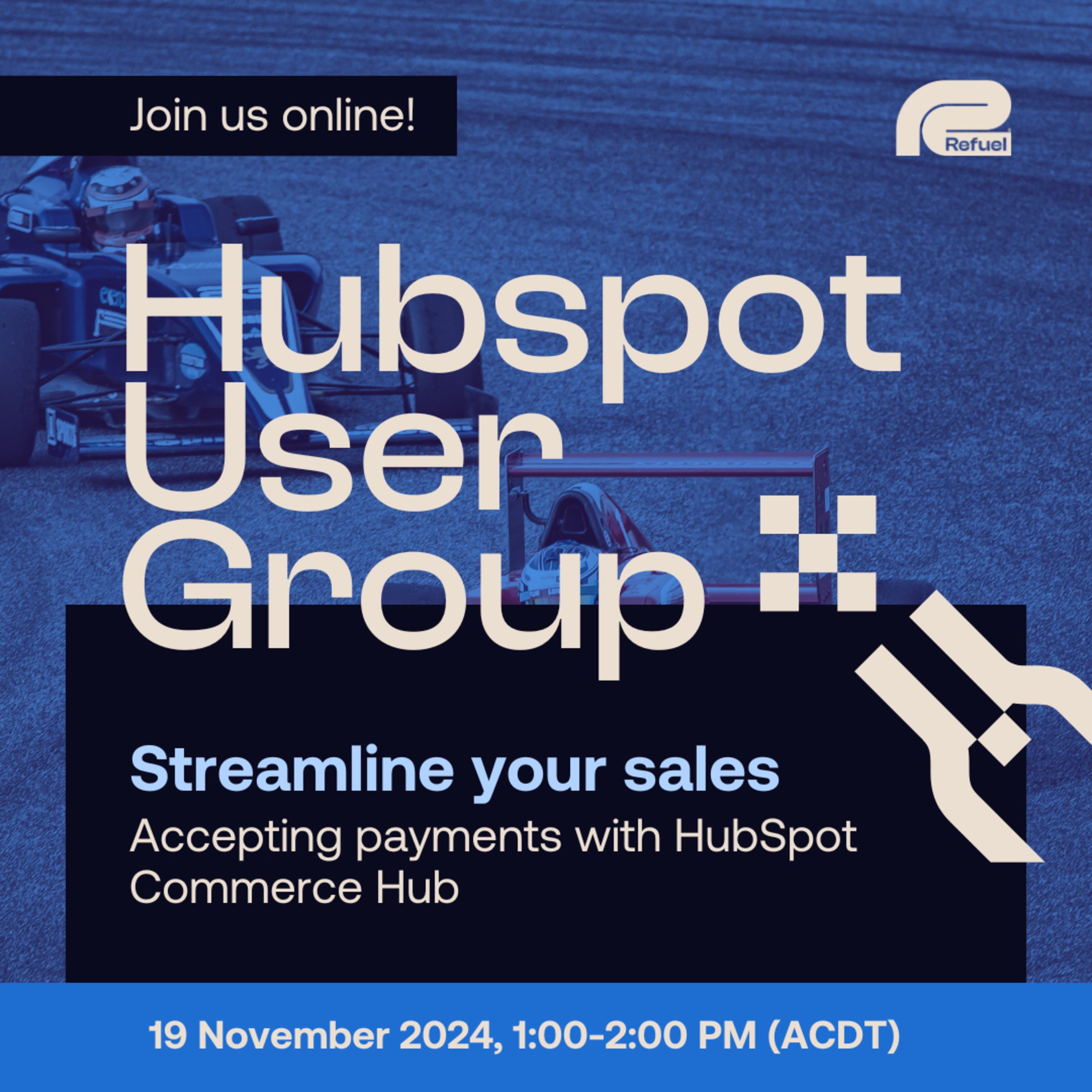 RefuelDigital's tweet card. Virtual Event - Set up automation and payments to improve your financial system.