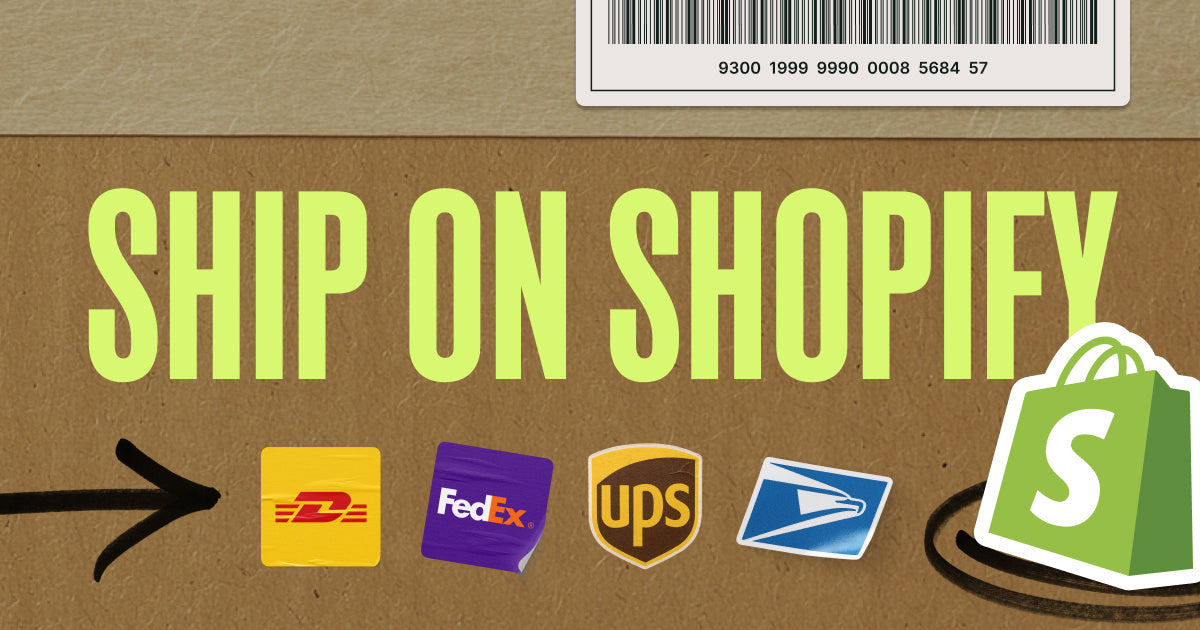 Shopify's tweet card. All the shipping rates and tools you need, no extra fees or apps. Shipping included in your Shopify plan.