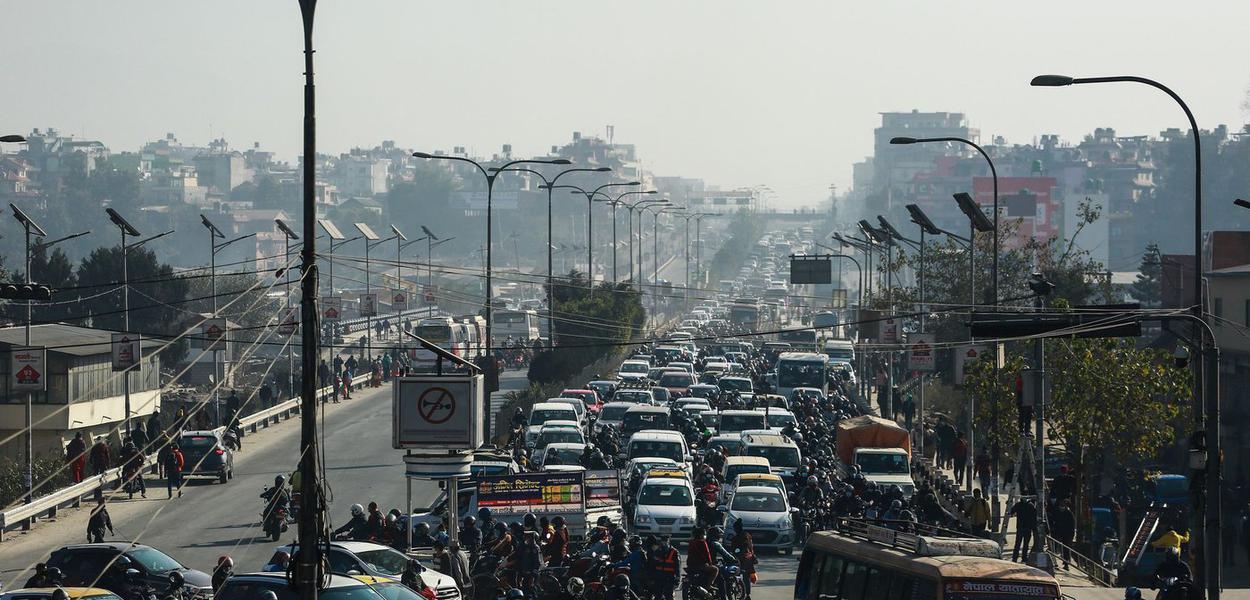 theprashanta's tweet card. Transforming transport in Nepal