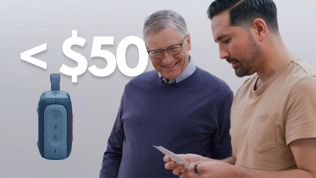 tldtoday's tweet card. The Best Tech Under $50 ft. Bill Gates!