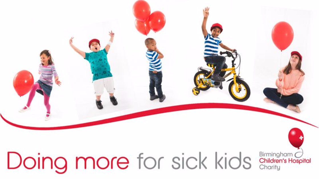 Alek_Sapic's tweet card. Help Alek Sapic raise money to support Birmingham Children’s Hospital Charity