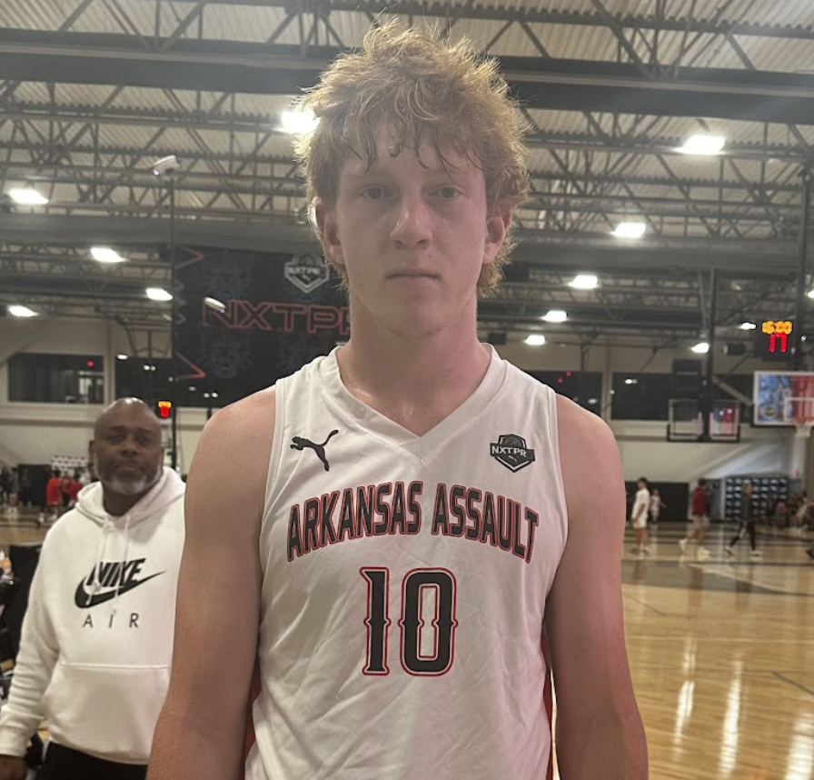 NxtProHoops's tweet card. Lane Webster continues to show his consistency with 10.8 points per game. He adds 6.6 rebounds, 1.2 assists, 0.8 steals, and 1.4 blocks each contest. His