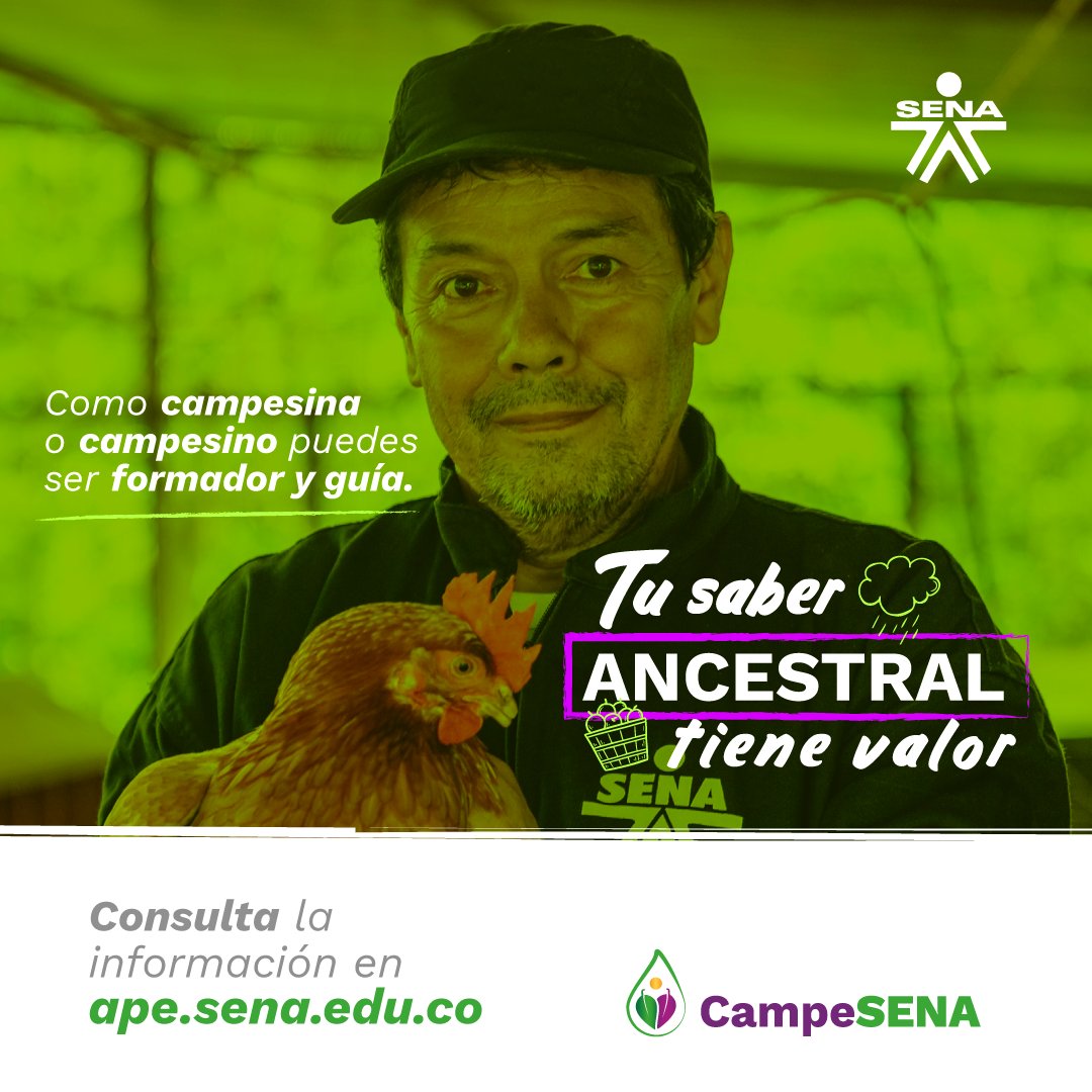 ElCirculoarauca's tweet card. Desde que el presidente de la República, Gustavo Petro, pidió a la Entidad ser un ‘SENA casi campesino’, el director general, Jorge Eduardo Londoño Ulloa, creó la estrategia CampeSENA (ver recuadro...