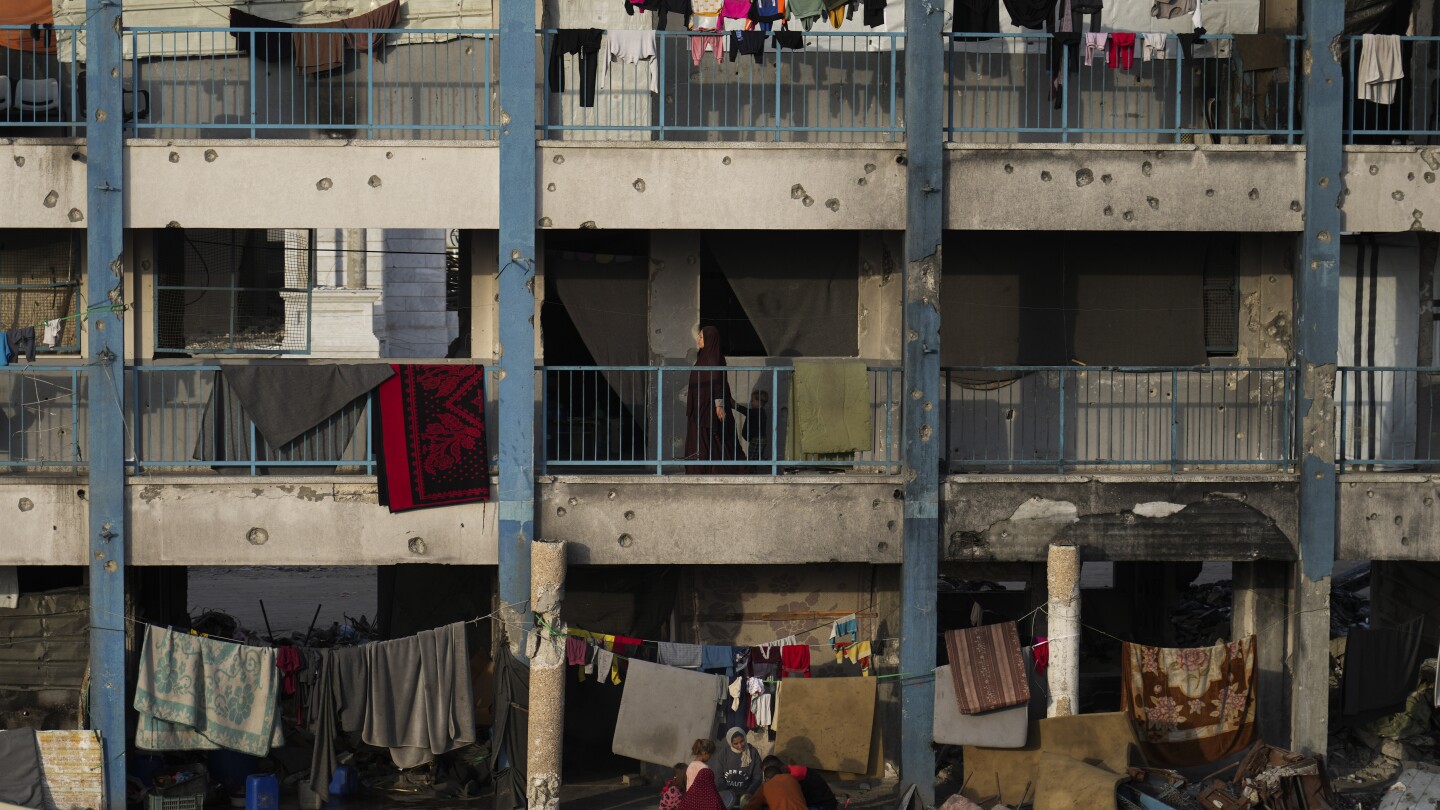 AP's tweet card. Israel has cut off the electricity supply to Gaza. The move has affected a desalination plant producing drinking water for part of the arid territory. Hamas calls it part of Israel’s “starvation...