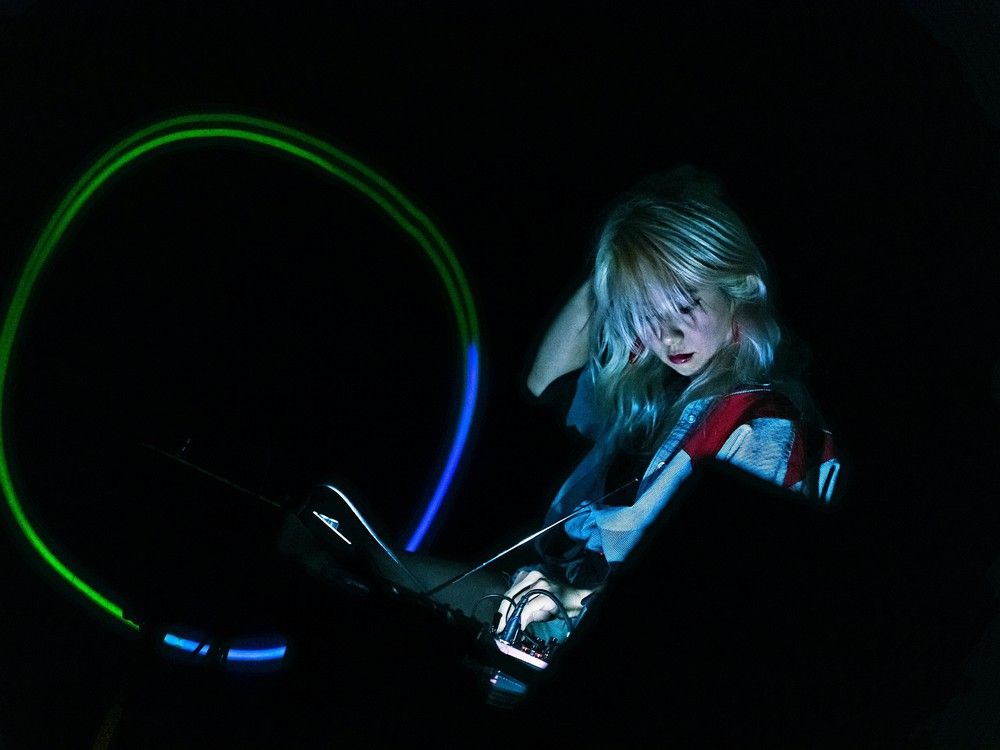 EricVolmers's tweet card. Left of the dial: Five to see at Sled Island Music and Art Festival