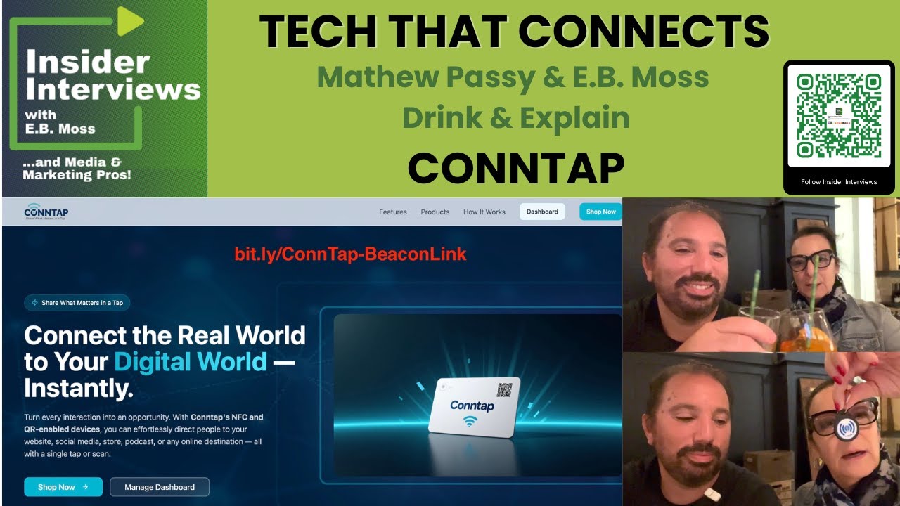 InsiderIntervws's tweet card. Tech than Connects - CONNTAP
