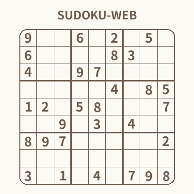 SudokuWebPuzzle's tweet card. SUDOKU-WEB