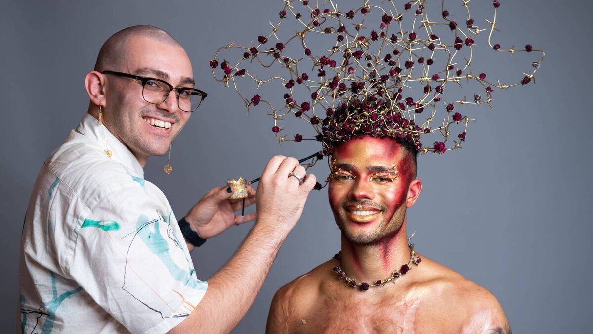 myIADT's tweet card. 'It means so much to be a little queer boy from the Liberties proving that being different and being working class doesn't mean you are set up to fail'