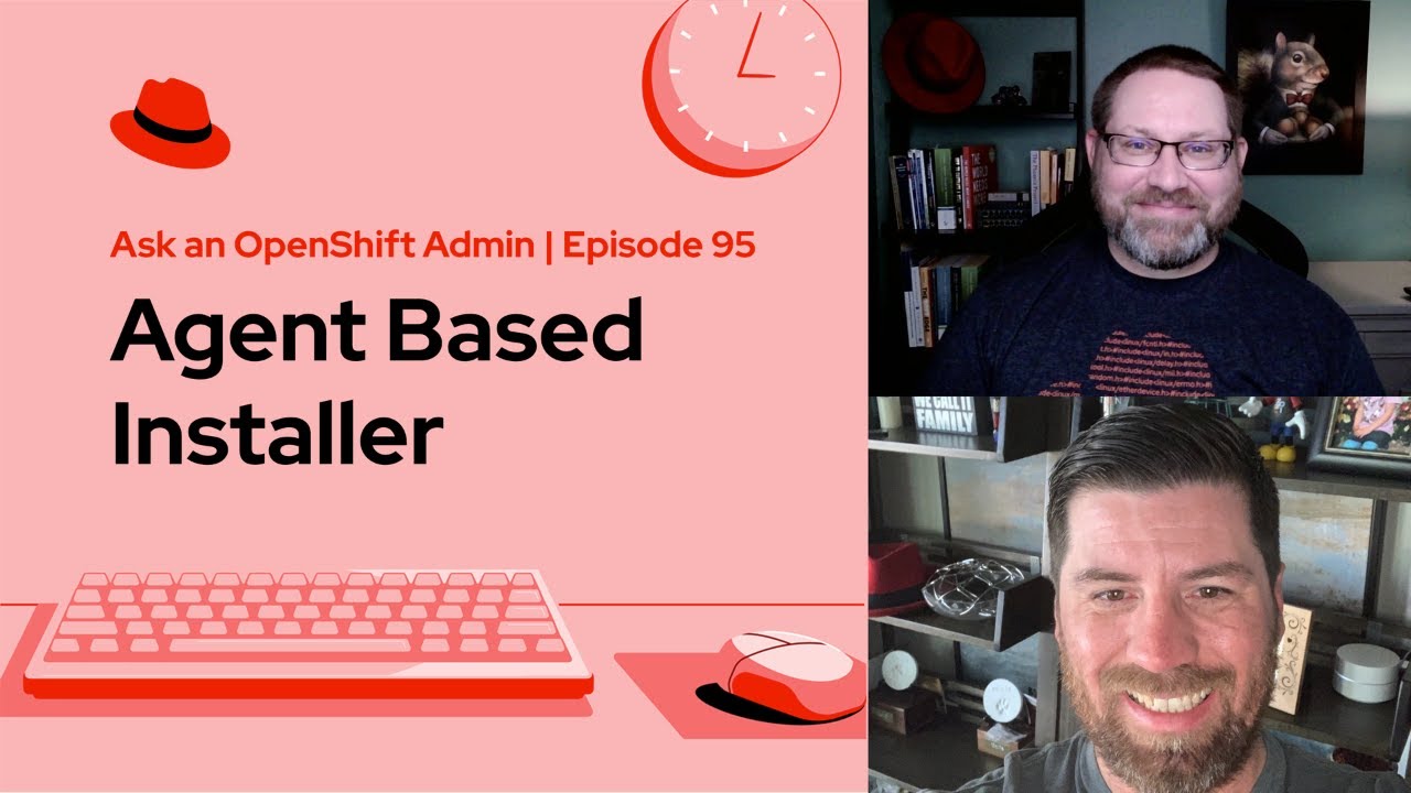 practicalAndrew's tweet card. Ask an OpenShift Admin (E95) | Agent Based Installer