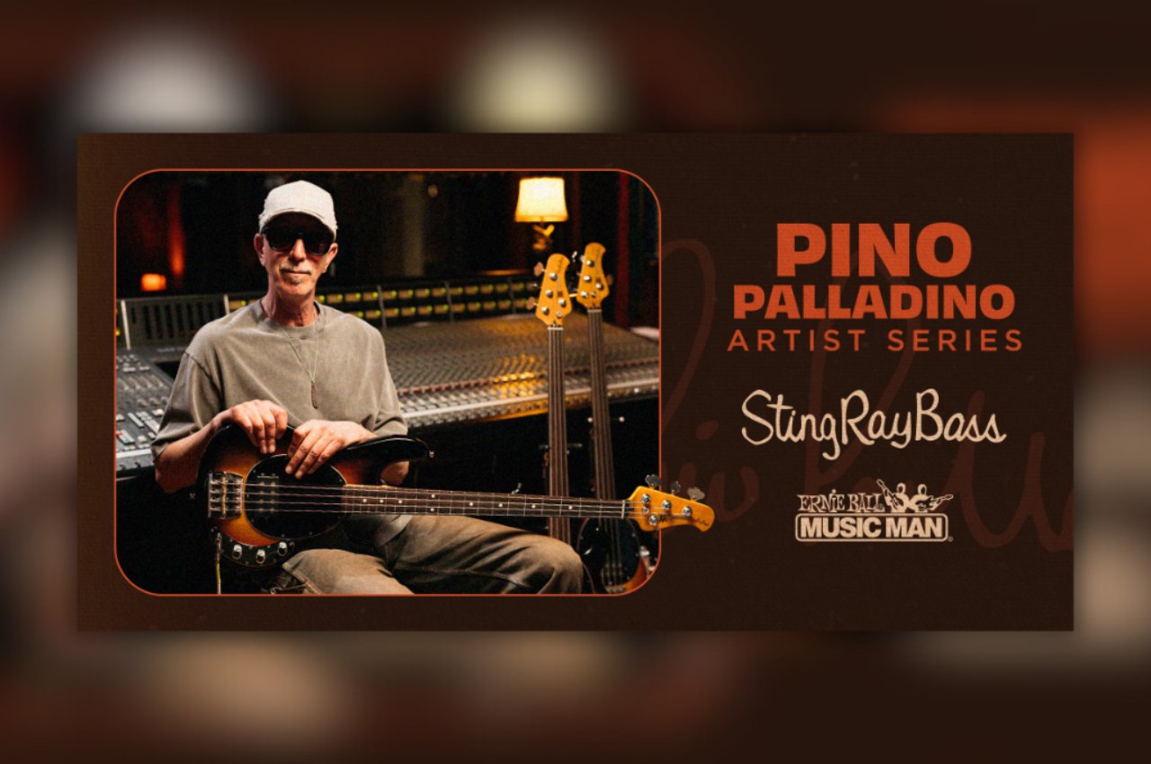 bassmagazinejp's tweet card. MUSIC MANより、ピノ・パラディーノのアイコニックなサウンドと演奏フィールを再現した“Pino Palladino StingRay Bass”が発売された。ピノ本人が長年愛用してきた1979年製フレットレスStingRayをもとに開発されたモデルで、フレットレス／フレッテッドの2仕様をラインナップする。