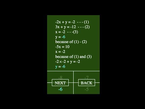 calc_ulus's tweet card. Simultaneous equations