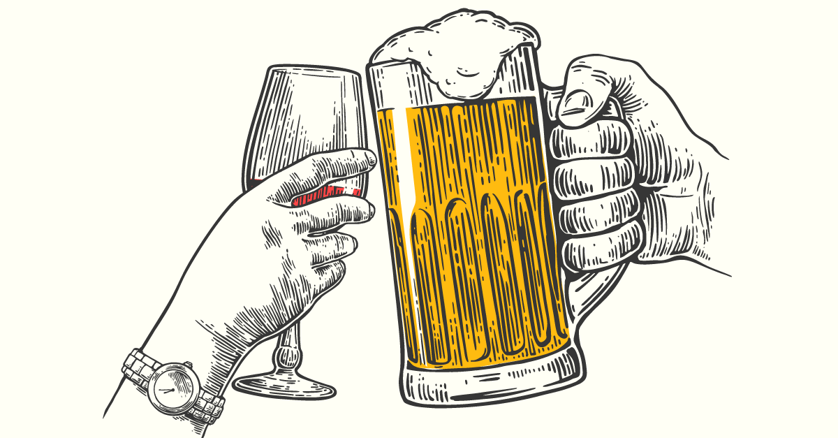 WealthMgtAssc's tweet card. Fact: beer lovers who refuse to drink wine are missing out. Yes, of course, beer and wine are two very different beverages. Beer is brewed year-round from a variety of starches, treated more like an...