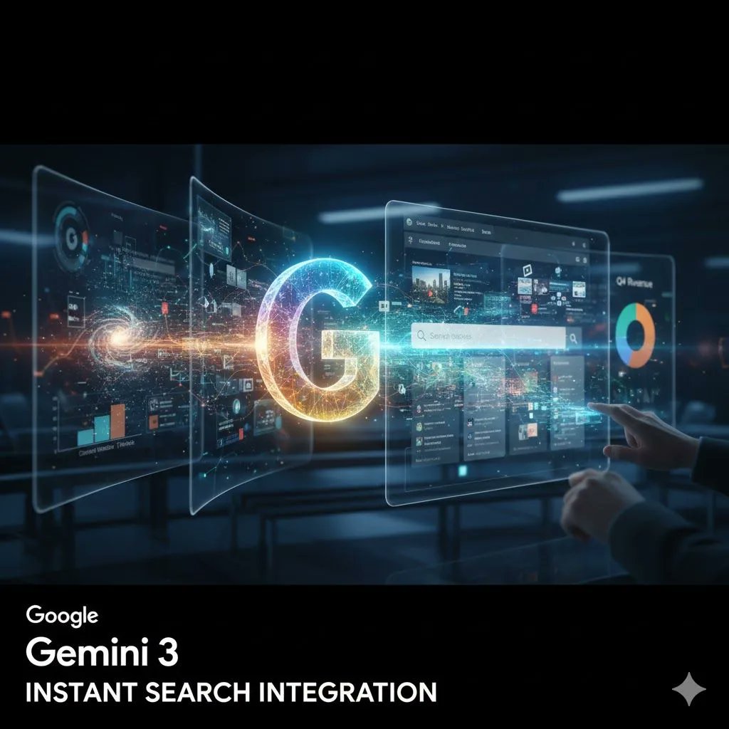 alvinwang_tw's tweet card. 深度解析 Google 最新 AI 模型 Gemini 3 如何憑藉百萬級上下文與 Agent 智能，在發布當日即刻重塑 Google 搜尋體驗，並對 Alphabet 股價與 AI 市場競爭格局造成影響。