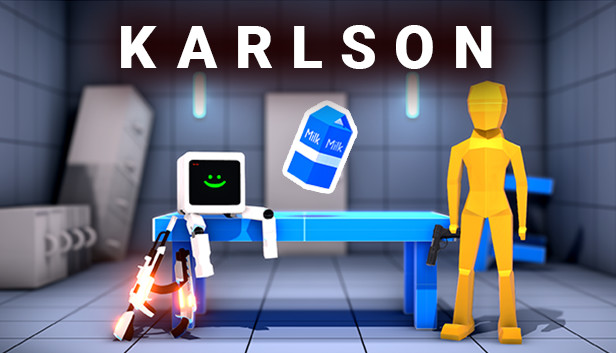 DaniDevYT's tweet card. What do you get if you combine an FPS, Parkour, Slowmo & ... Milk? KARLSON. The milk-infused man will stop at nothing to locate and drink his favorite beverage.