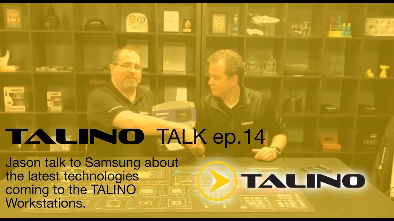 SamsungBizUSA's tweet card. TALINO Talk Ep 14 - TALINO w/ Samsung Technologies