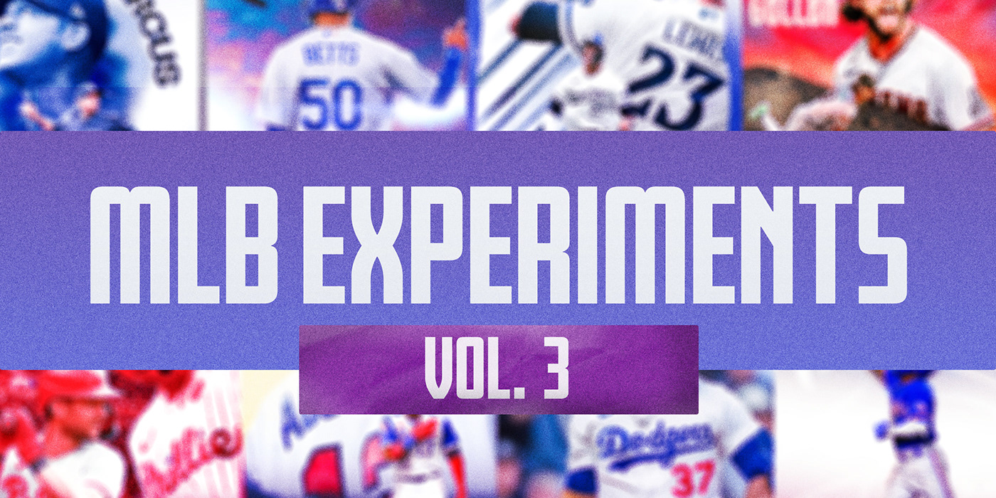 adamgonzdesign's tweet card. MLB Experiments Vol.3