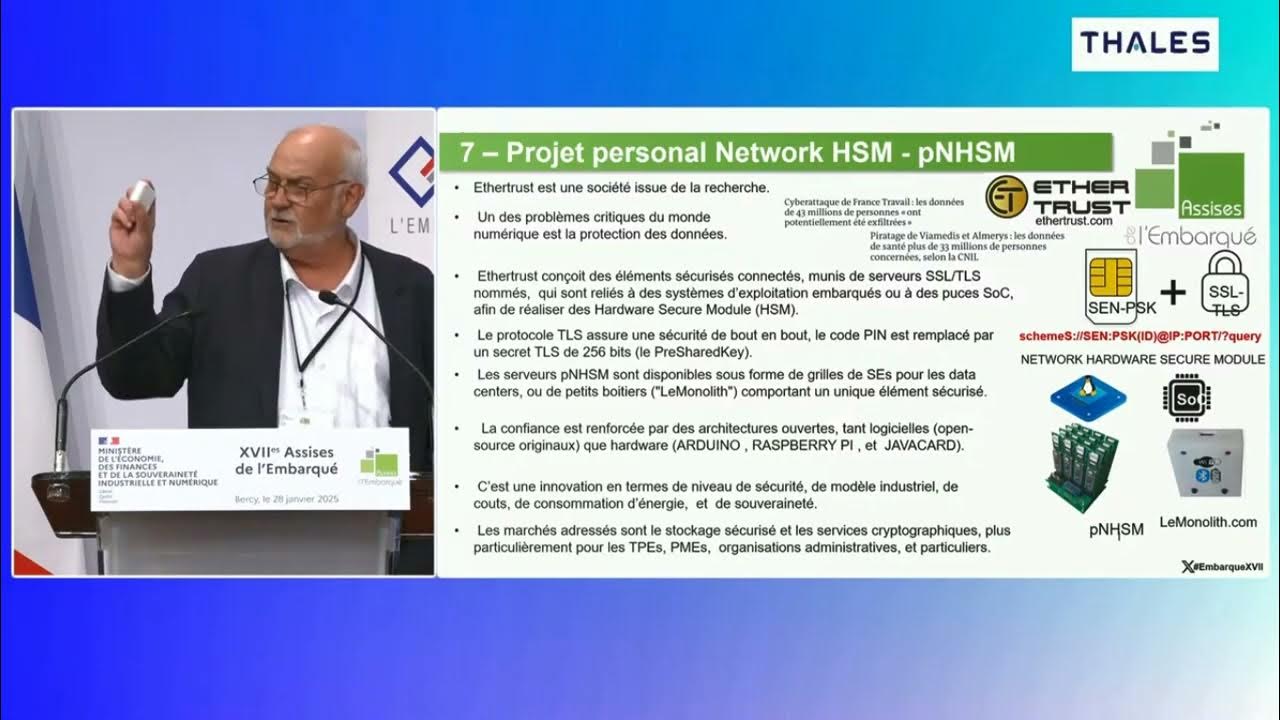 PascalUrien's tweet card. Pitch pNHSM