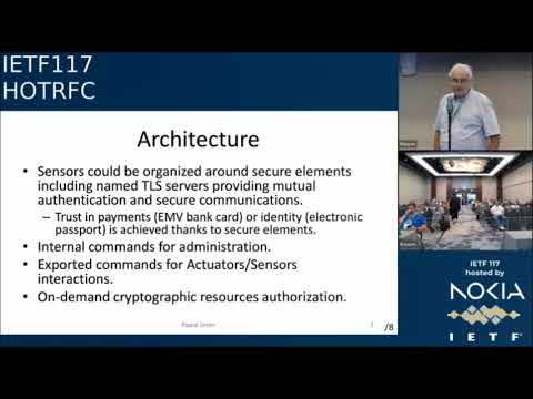 PascalUrien's tweet card. Trusted Sensors Based On Secure Elements