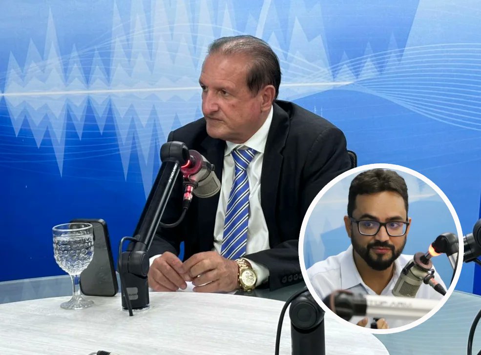 PoderParaiba's tweet card. Hervázio Bezerra acusa Tibério de ‘reacender crise no PSB’ e ameaça rever apoio a João Azevêdo: “Tenho vergonha na cara”.