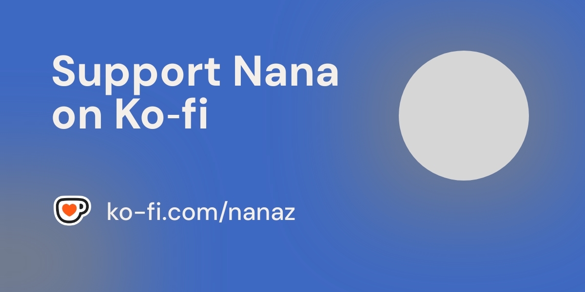 vampnoopy's tweet card. Support Nana