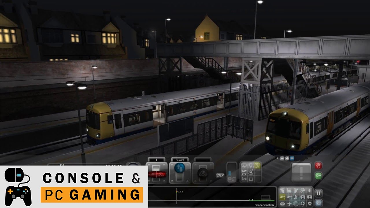 ConsolePCGaming's tweet card. Train Simulator, North London Route