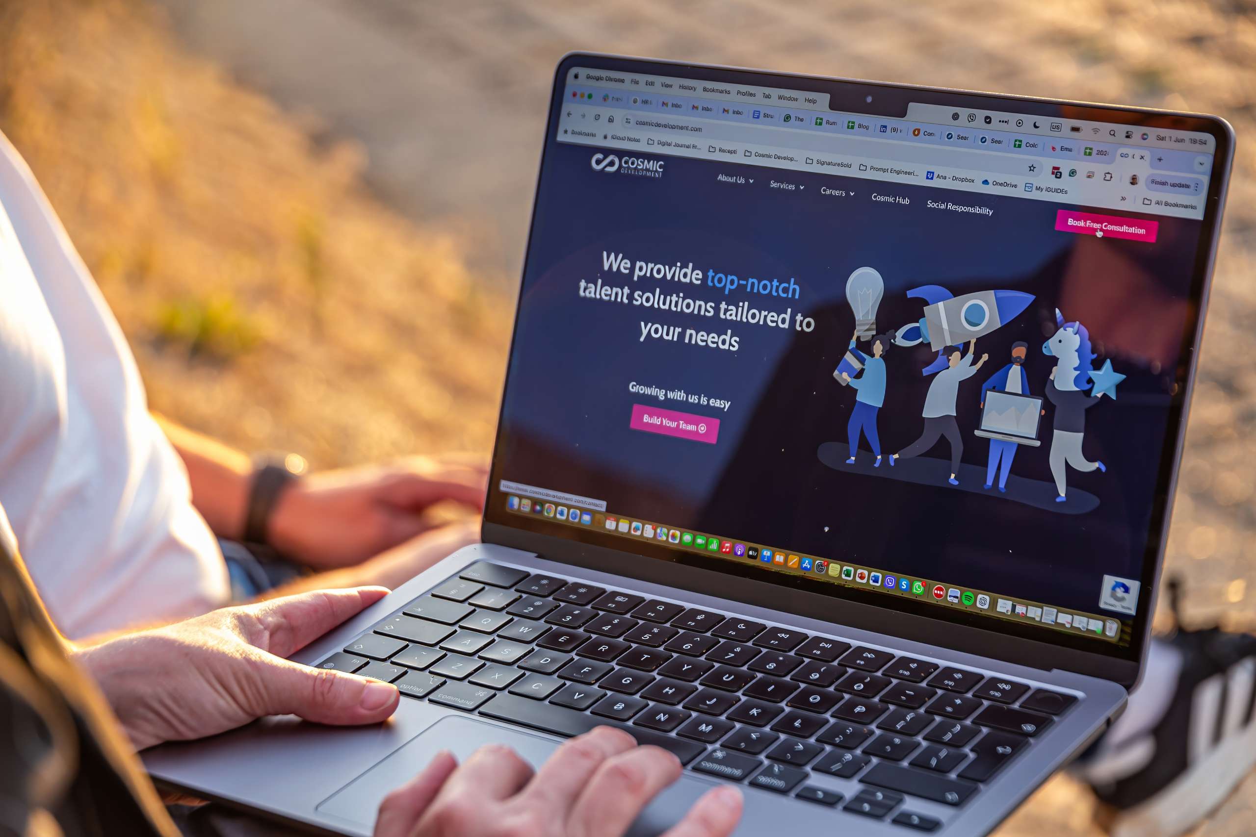 cosmicdevelop's tweet card. 68% of SaaS companies miss development deadlines due to resource constraints. Dedicated teams for SaaS provide full-stack developers, UX designers & QA engineers to accelerate your roadmap without...