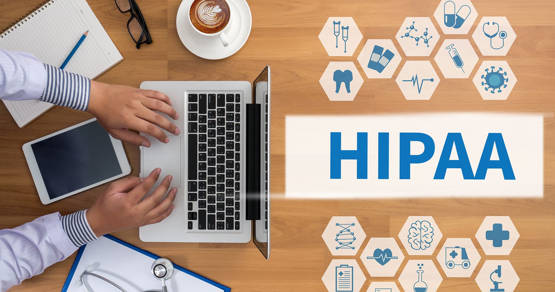 updox's tweet card. HIPAA is changing to keep up with new technology. Let's discuss technology for secure data transmission and the benefits of being HIPAA-compliant.