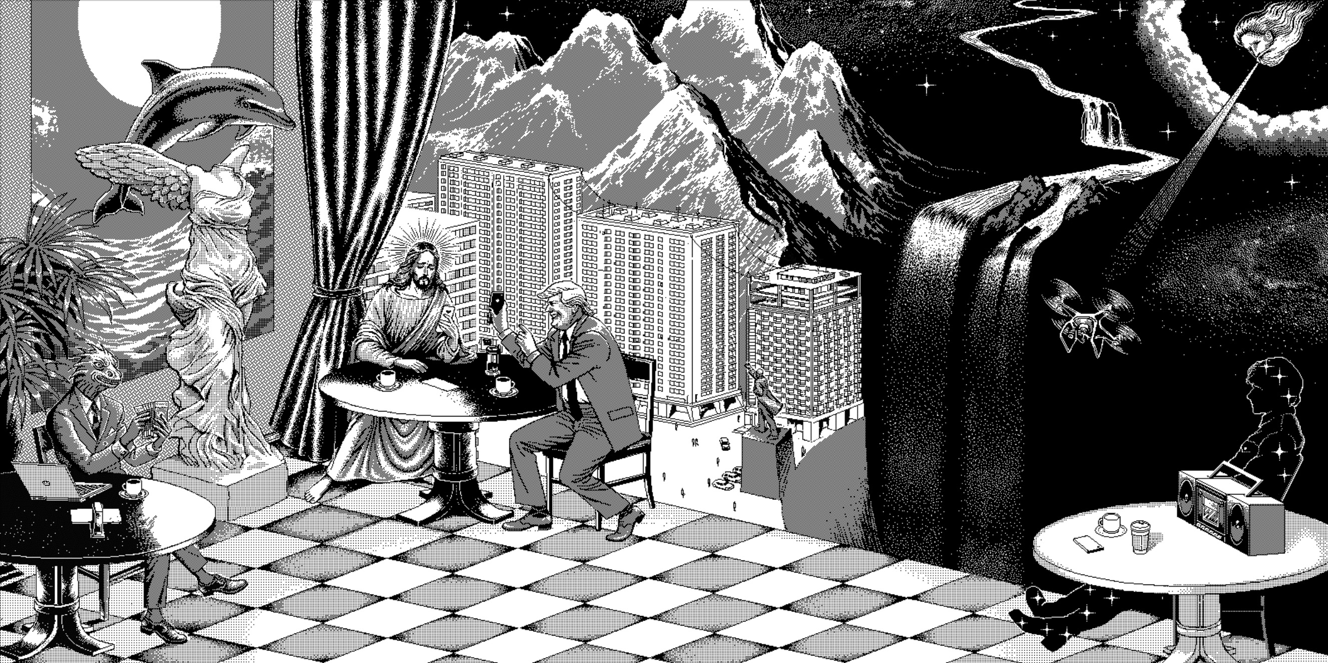 YukoRabbit's tweet card. Is MacPaint the Most Underrated form of Outsider Art? - Life is Messy - Messy Nessy Chic