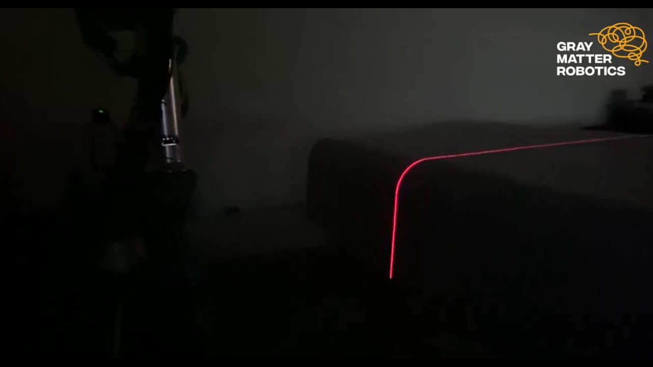 GrayMatterRobot's tweet card. Start working on large parts in seconds with Scan&Sand