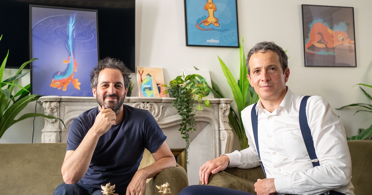 LEXPRESS's tweet card. Le numérique et le monde feutré de l’édition ont plus à se dire qu’on ne le croit. Débat croisé entre Fabrice Bakhouche (Hachette Livre) et Emmanuel Freund (PowerZ).